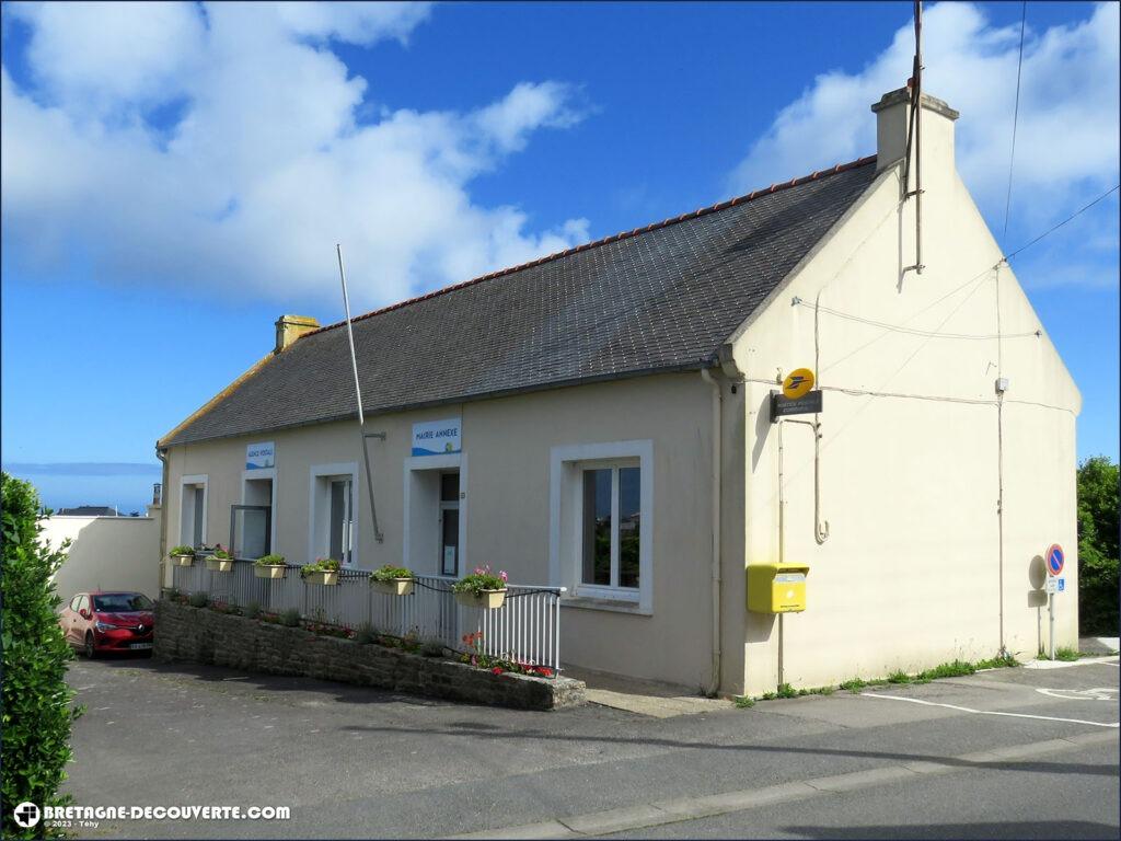 Mairie annexe de Portsall sur la commune de Ploudalmézeau