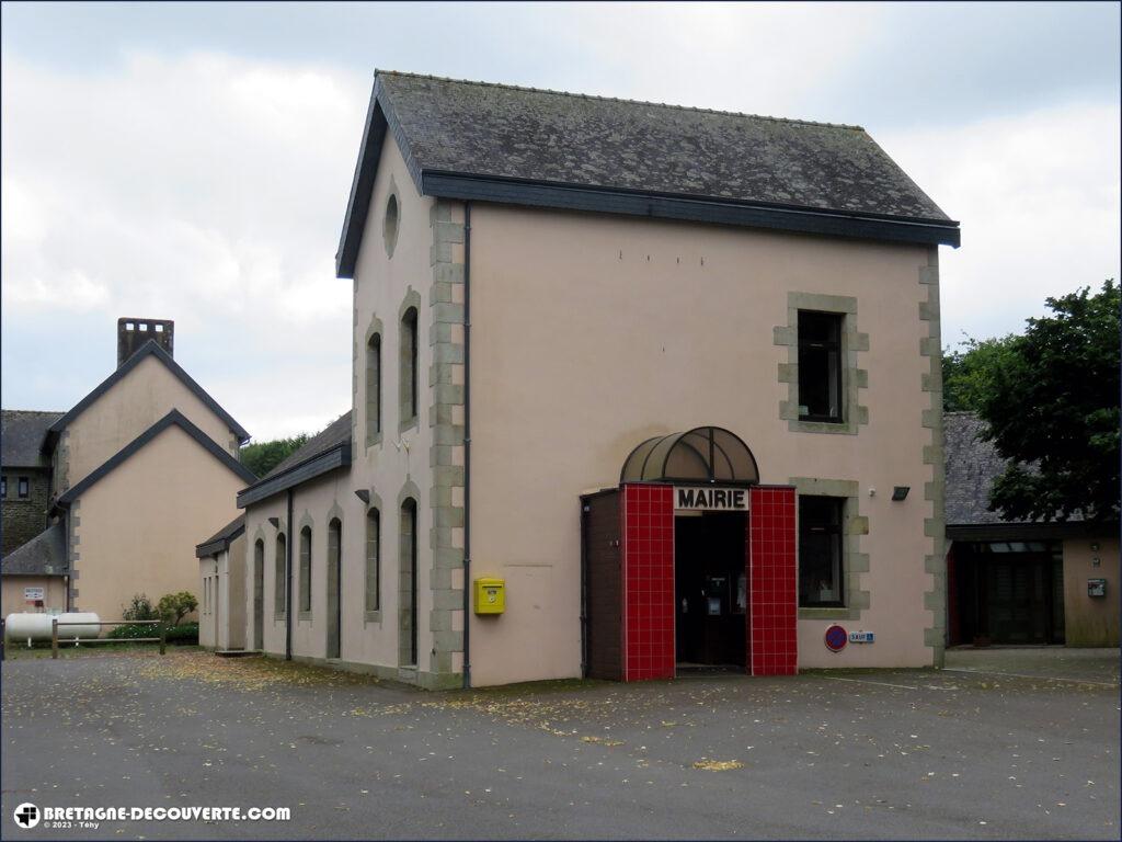 Mairie de la commune du Moustoir dans les Côtes d'Armor.