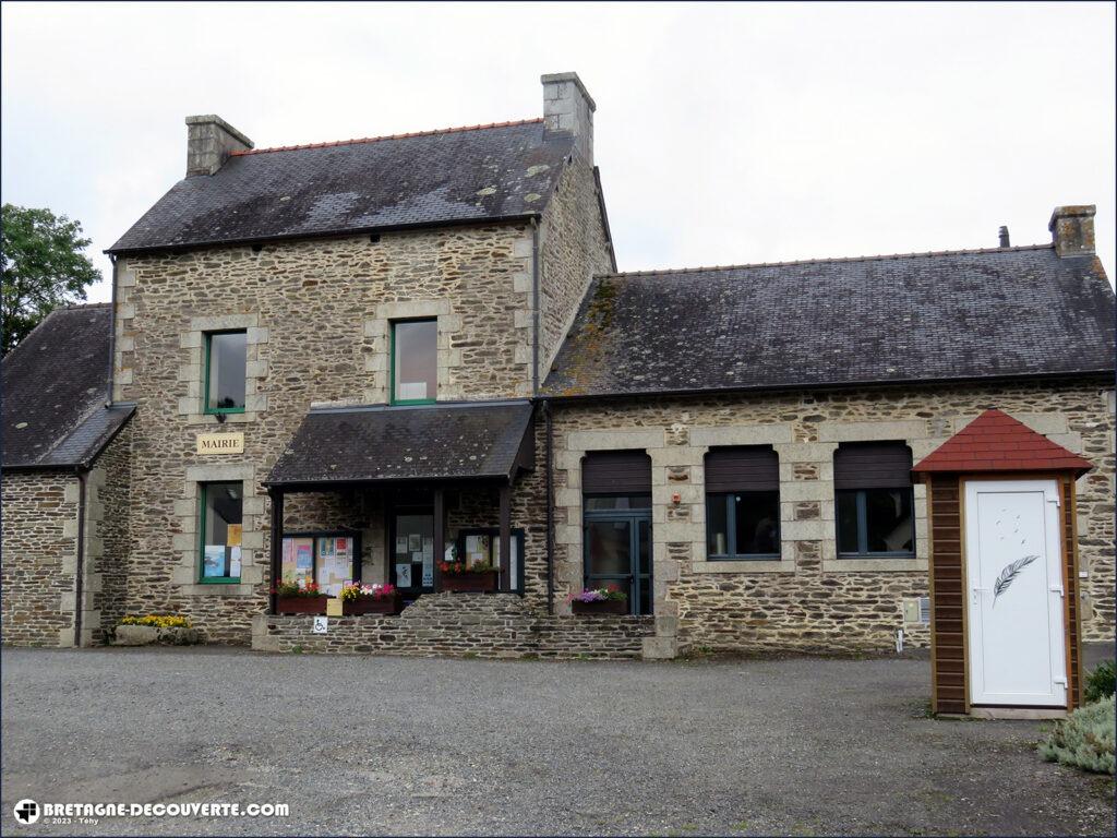 Mairie de la commune de Tréffin dans les Côtes d'Armor.