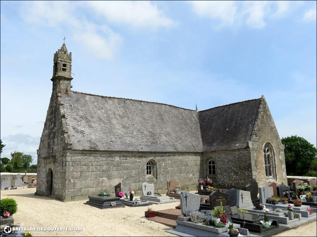 La chapelle Saint-Goneri sur la commune de Plougras.