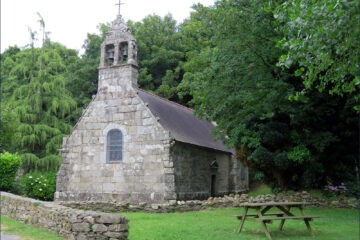 La chapelle du Traon sur la commune de Plouguerneau.