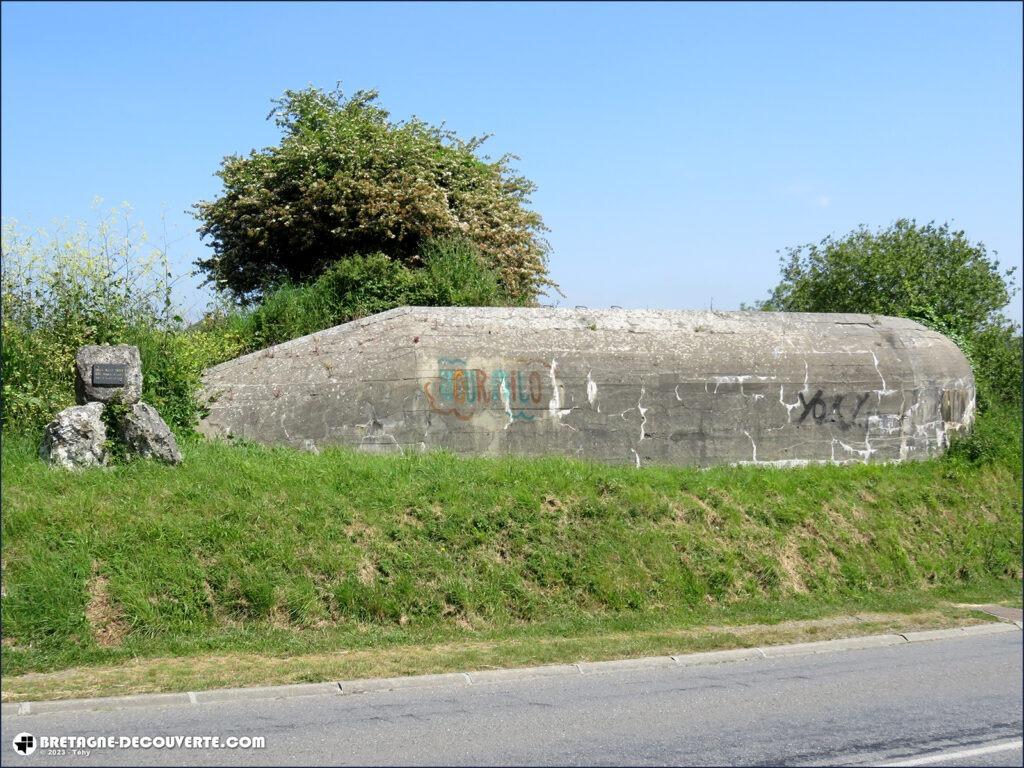 Blockhaus sur la commune de Tréglonou.