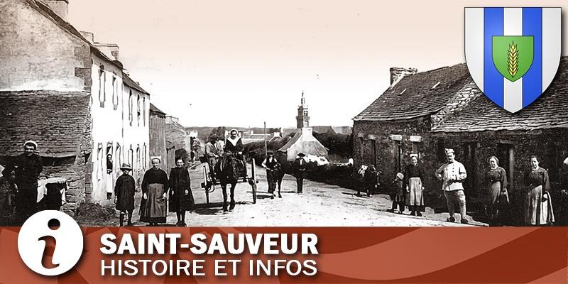 Vignette info et histoire de la commune de Saint-Sauveur.