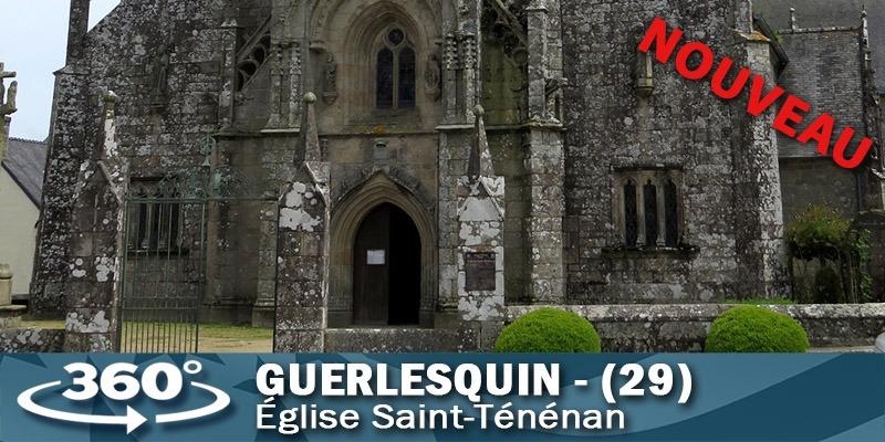 Vignette de l'église Saint-Ténénan à Guerlesquin.
