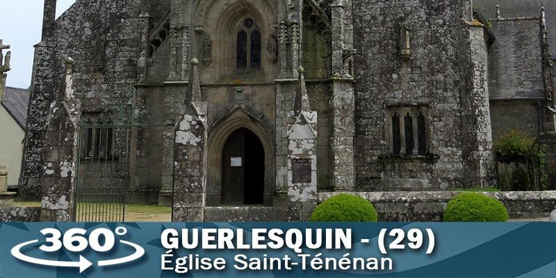 Vignette de l'église Saint-Ténénan à Guerlesquin.