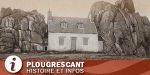 Vignette de la commune de Plougrescant dans les Côtes d'Armor.