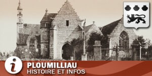 Vignette de la commune de Ploumiliau dans les Côtes d'Armor.