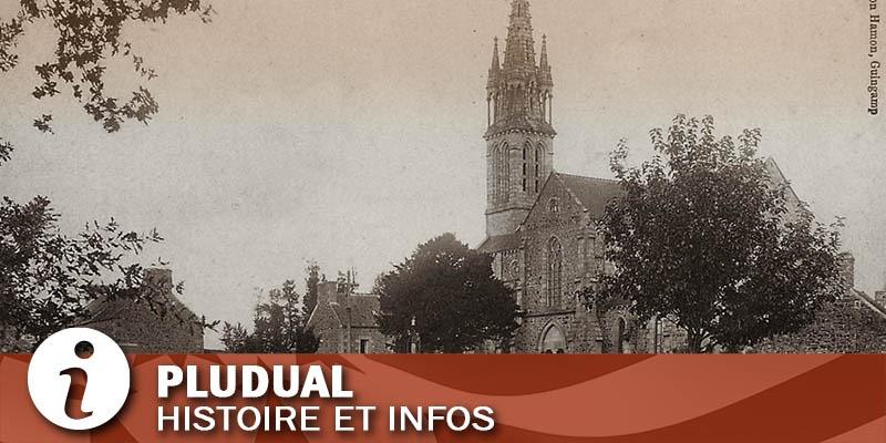 Vignette de la commune de Pludual dans les Côtes d'Armor.