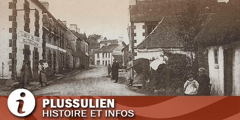 Vignette de la commune de Plussulien dans les Côtes d'Armor.