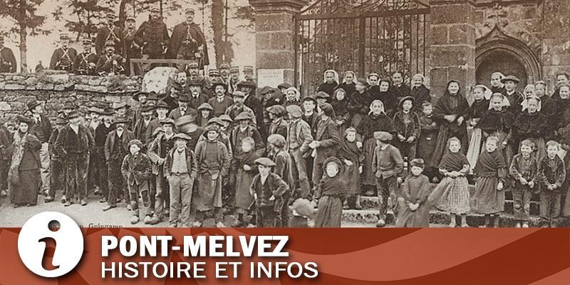 Vignette de la commune de Pont-Melvez dans les Côtes d'Armor.