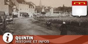 Vignette de la commune de Quintin dans les Côtes d'Armor.