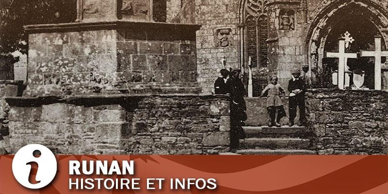 Vignette de la commune de Runan dans les Côtes d'Armor.