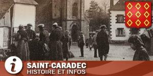 Vignette de la commune de Saint-Caradec dans les Côtes d'Armor.