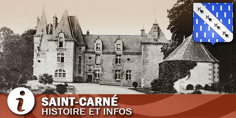 Vignette de la commune de Saint-Carné dans les Côtes d'Armor.