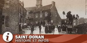 Vignette de la commune de Saint-Donan dans les Côtes d'Armor.