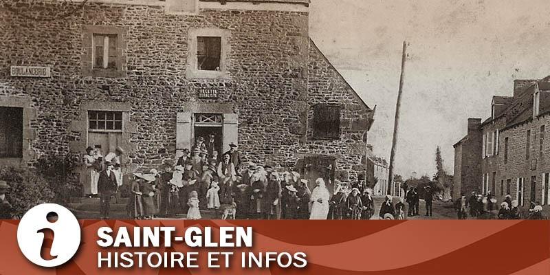 Vignette de la commune de Saint-Glen dans les Côtes d'Armor.