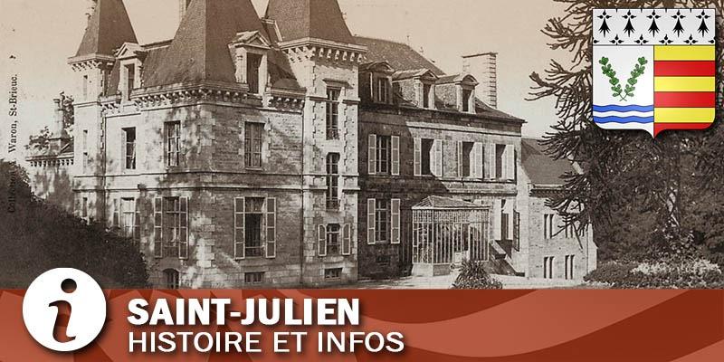 Vignette de la commune de Saint-Julien dans les Côtes d'Armor.