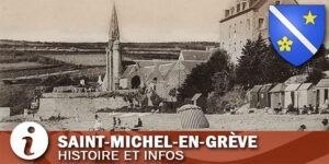 Vignette de la commune de Saint-Michel-en-Grève dans les Côtes d'Armor.
