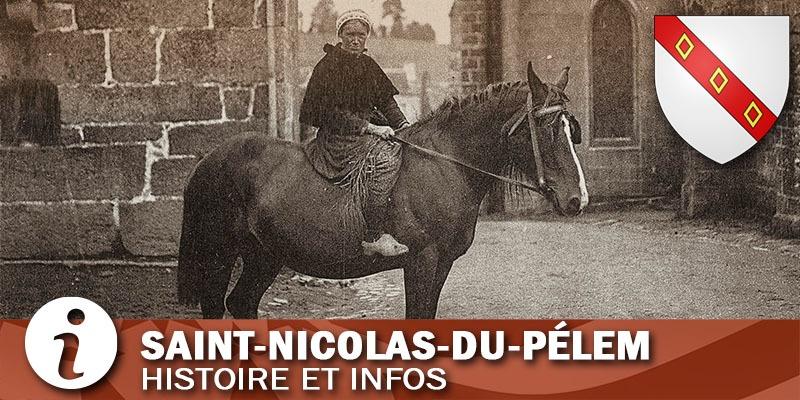 Vignette de la commune de Saint-Nicolas-du-Pélem dans les Côtes d'Armor.