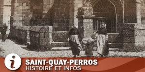 Vignette de la commune de Saint-Quay-Perros dans les Côtes d'Armor.