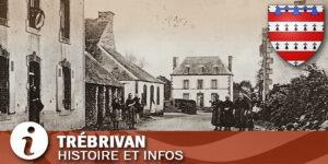 Vignette de la commune de Trébrivan dans les Côtes d'Armor.