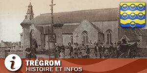 Vignette de la commune de Trégrom dans les Côtes d'Armor.
