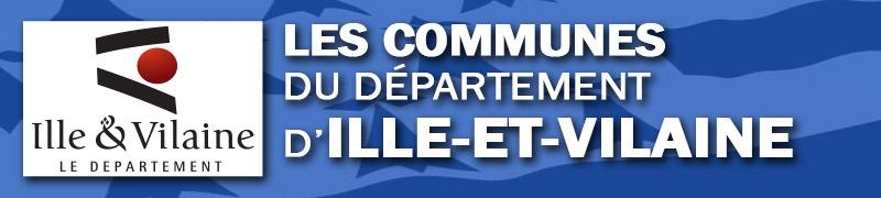 Les communes du département d'Ille-et-Vilaine