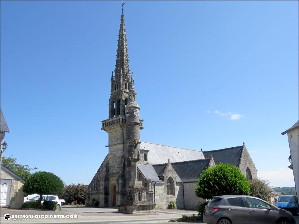 L'église Saint-Blaise au Cloître-Pleyben.