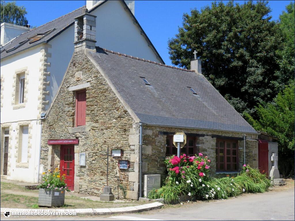 La chapelle Sainte-Marguerite à Plouégat-Guérand.