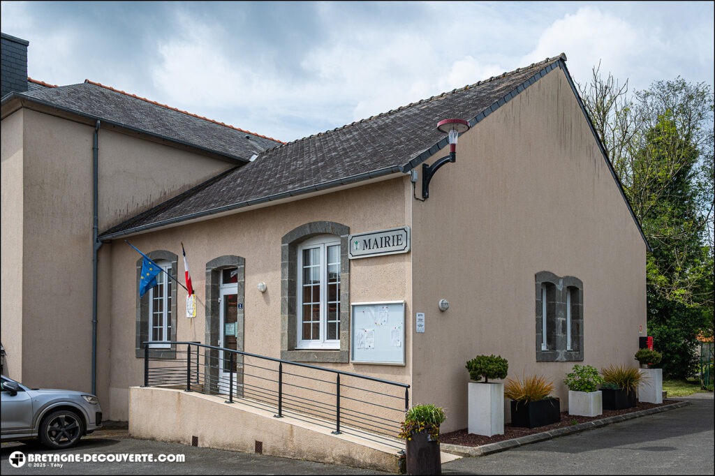 Mairie de la commune de Saint-Eloy dans le Finistère.