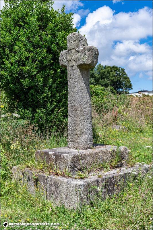 La croix de Boulouarn sur la commune de Saint-Méen dans le Finistère.