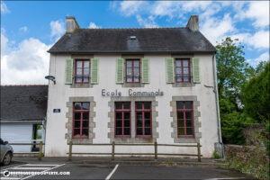 L'ancienne école communale sur la commune de Trémaouézan dans le Finistère.