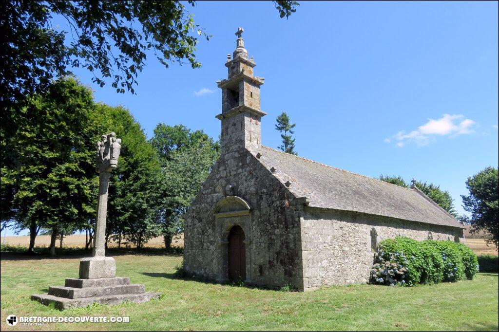 La chapelle Saint-Salomon sur la commune de Plouyé dans le Finistère.
