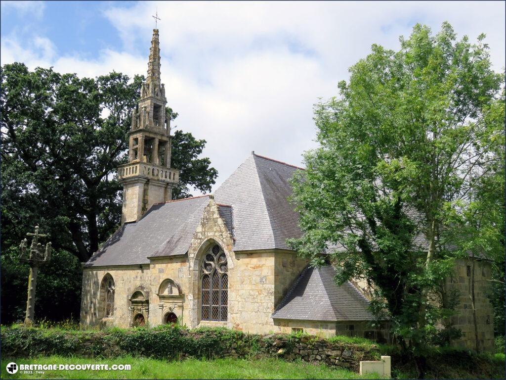 La chapelle Notre-Dame sur la commune de Saint-Urbain.