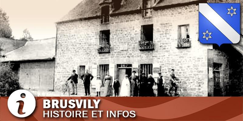 Vignette de la commune de Brusvily dans les Côtes d'Armor.