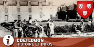 Vignette de la commune de Coëtlogon dans les Côtes d'Armor.