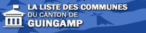 Liste des communes du canton de Guingamp.