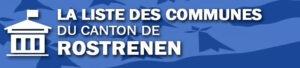 Liste des communes du canton de Rostrenen.