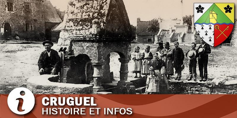Vignette de la commune de Cruguel dans le Morbihan.