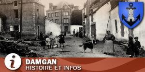Vignette de la commune de Damgan dans le Morbihan.