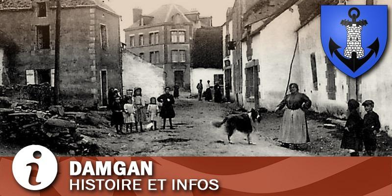 Vignette de la commune de Damgan dans le Morbihan.