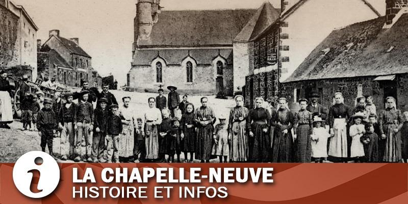 Vignette de la commune de La Chapelle-Neuve dans les Côtes d'Armor.