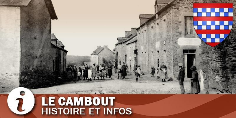 Vignette de la commune du Cambout dans les Côtes d'Armor.