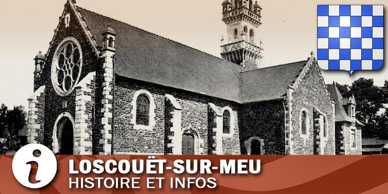 Vignette de la commune de Loscoët-sur-Meu dans les Côtes d'Armor.