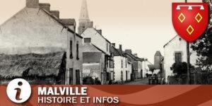 Vignette de la commune de Malville en Loire-Atlantique.