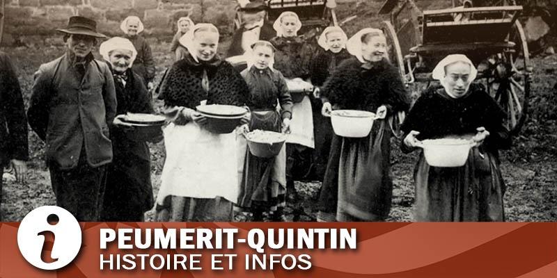 Vignette de la commune de Peumerit-Quintin dans les Côtes d'Armor.