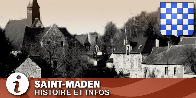 Vignette de la commune de Saint-Maden dans les Côtes d'Armor.