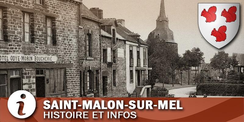 Vignette de la commune de Saint-Malo-sur-Mel en Ille-et-Vilaine.