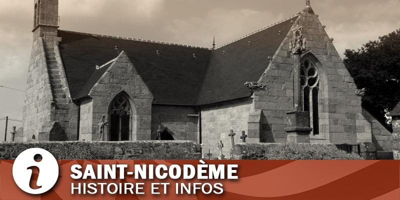 Vignette de la commune de Saint-Nicodème dans les Côtes d'Armor.