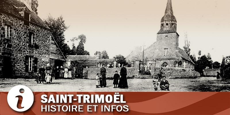 Vignette de la commune de Saint-Trimoël dans les Côtes d'Armor.